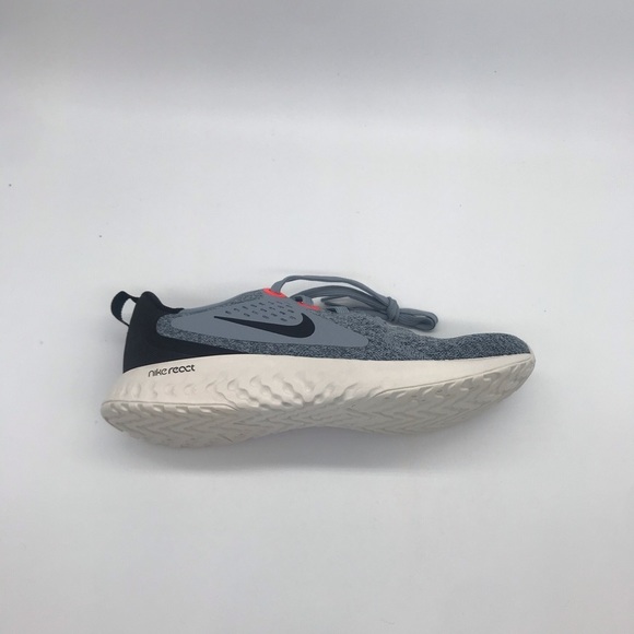 Boys Nike Legend React Blue Athletic Running Shoes - Picture 8 of 10